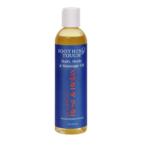 Soothing Touch Bath And Body Oil, Rest/Relax - 8 Oz